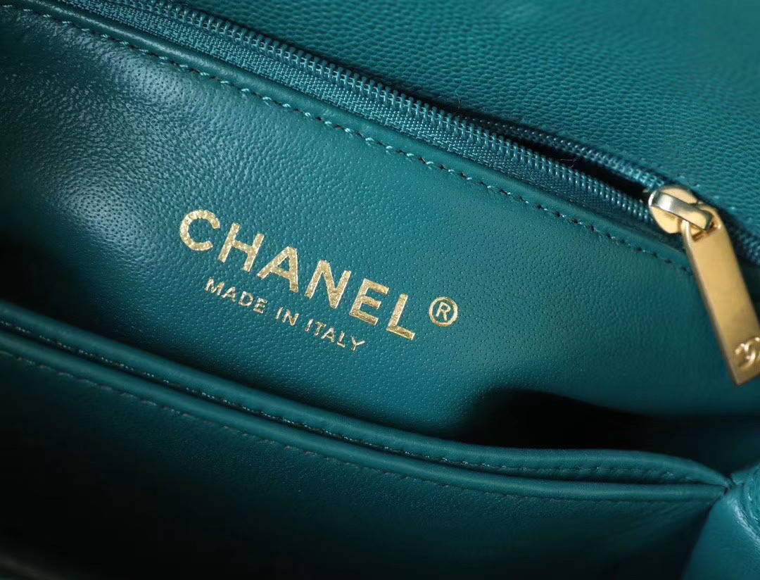 Ch*el coco handle handbag