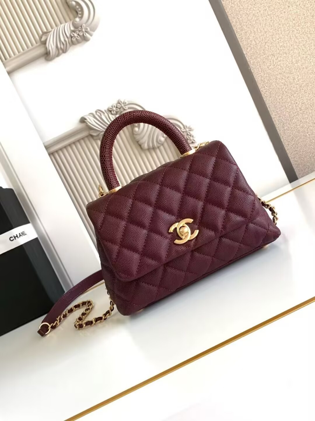 Ch*el mini coco handle 13x19x9cm