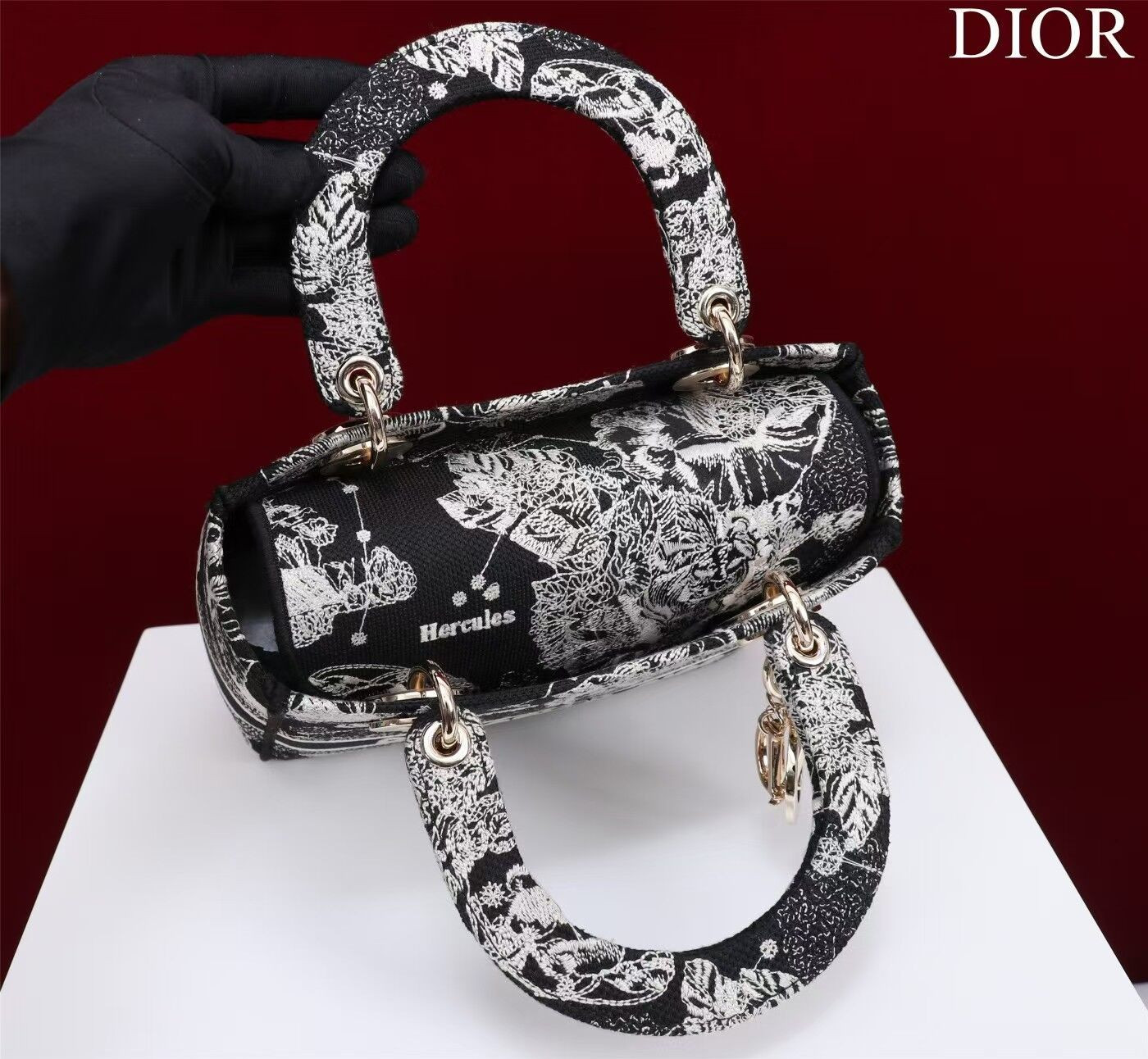 medium D*or lady d-lite bag 24 x 20 x 11 cm