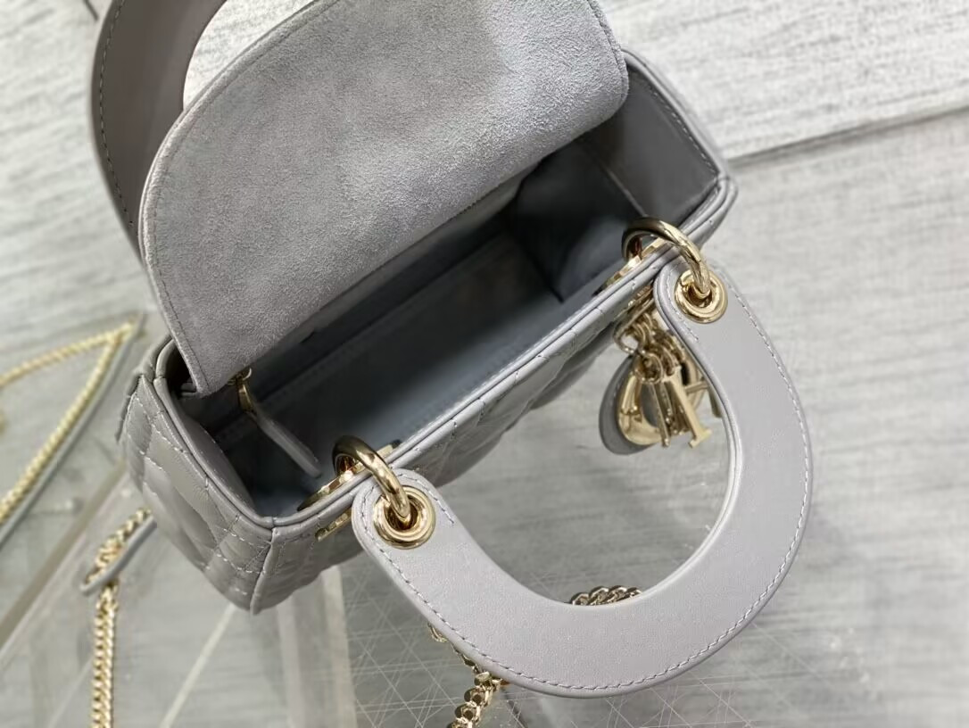 D*or mini lady D*or bag 6.5 x 6 x 3 inches