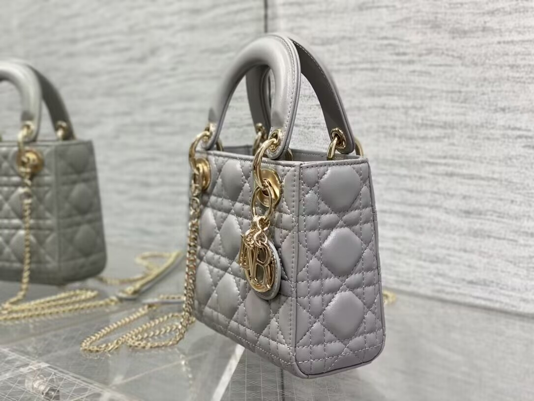 D*or mini lady D*or bag 6.5 x 6 x 3 inches