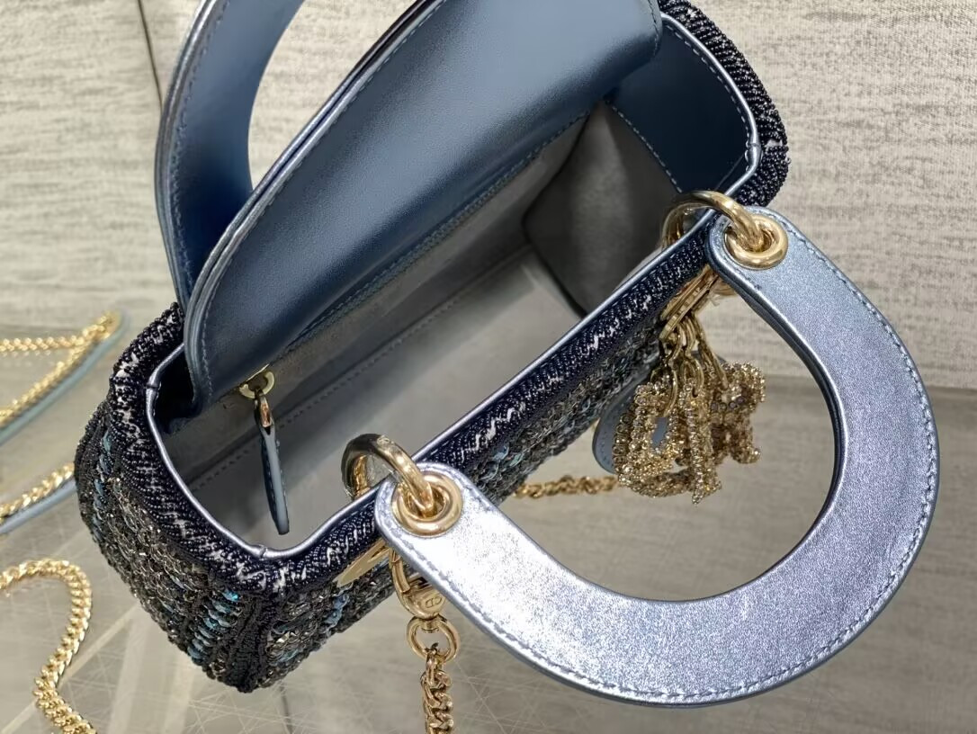 lady D*or bag 17cm limited edition