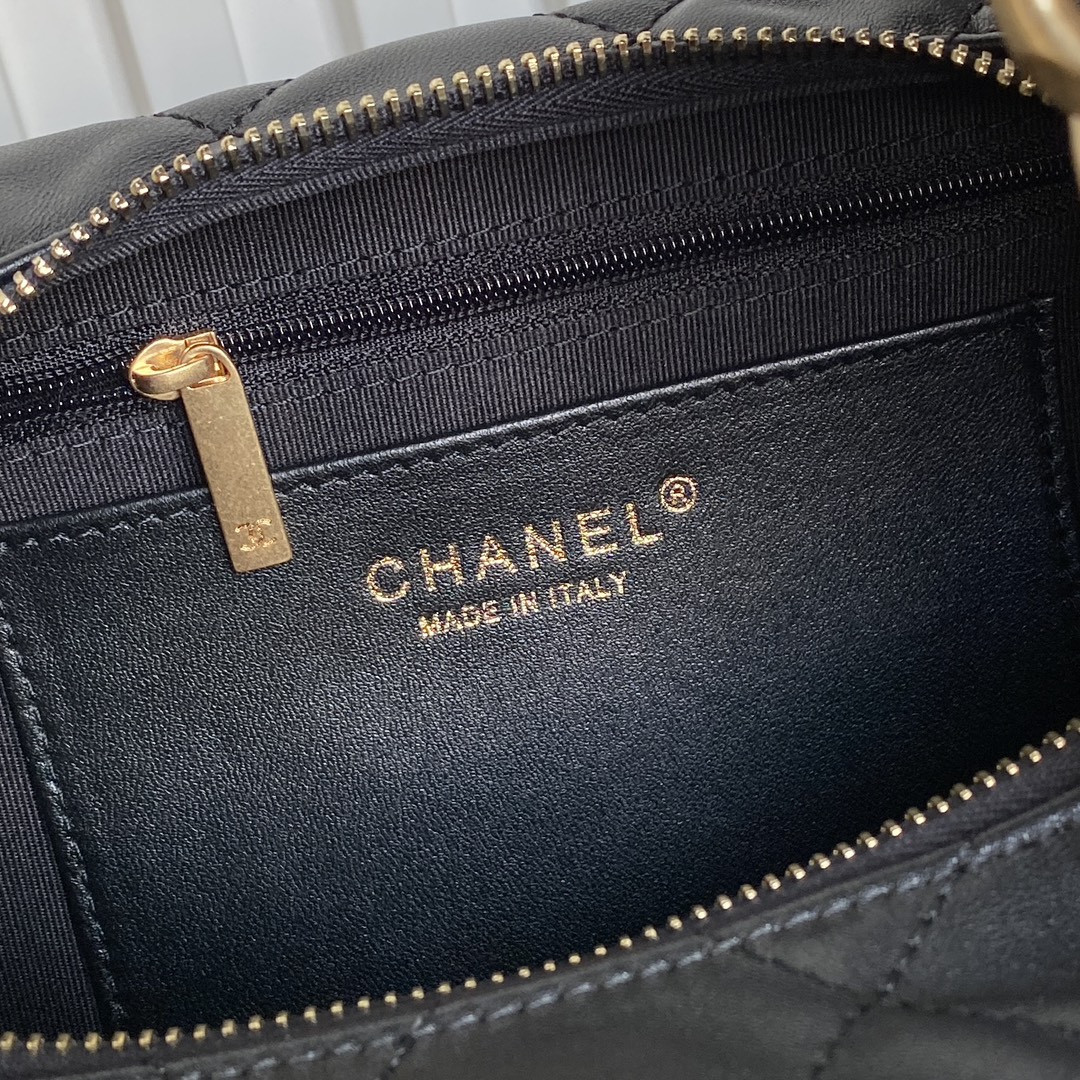 Ch*el 25c maxi hobo bag 27×35×18cm