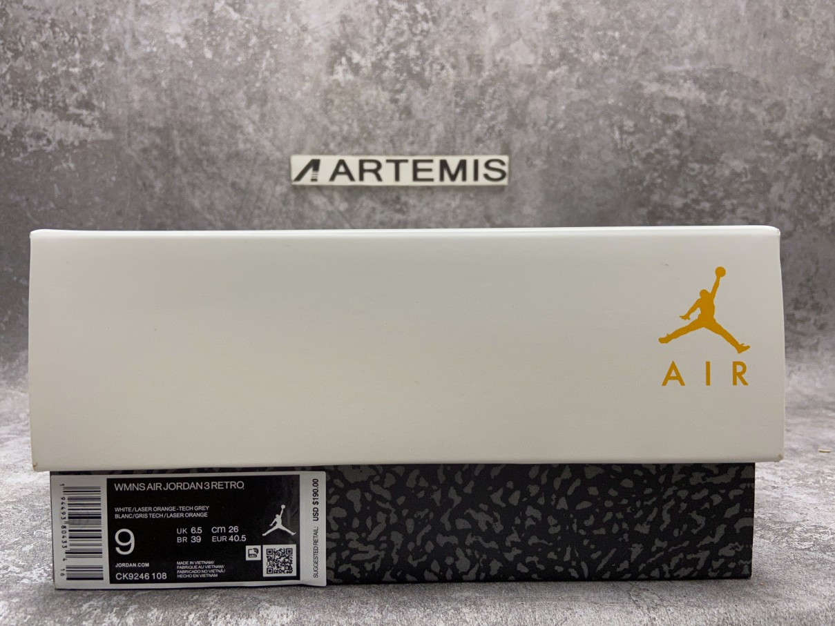 Air Jordan 3 Retro Laser Orange