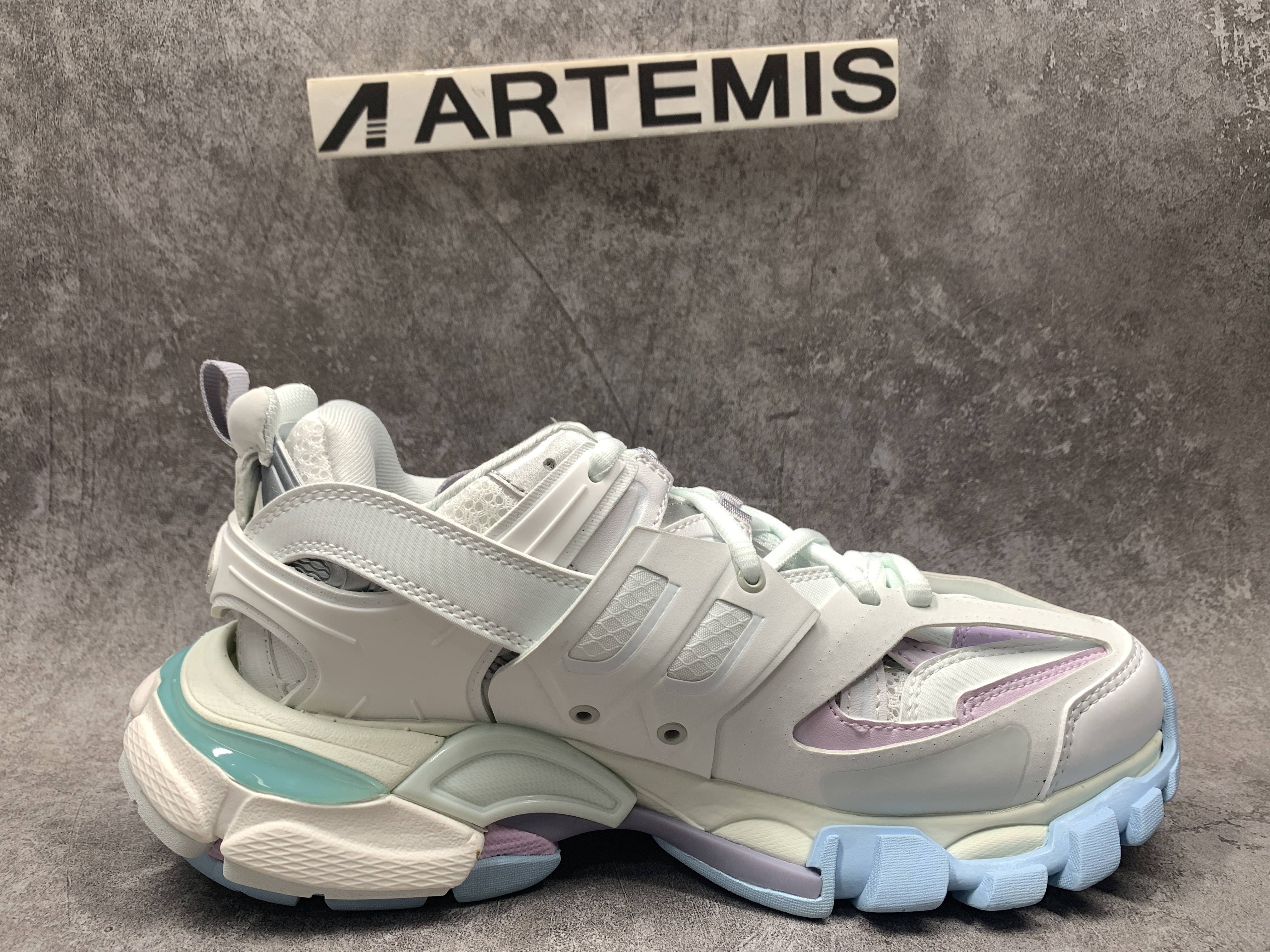 Balenciga Wmns Track Sneaker Pastel