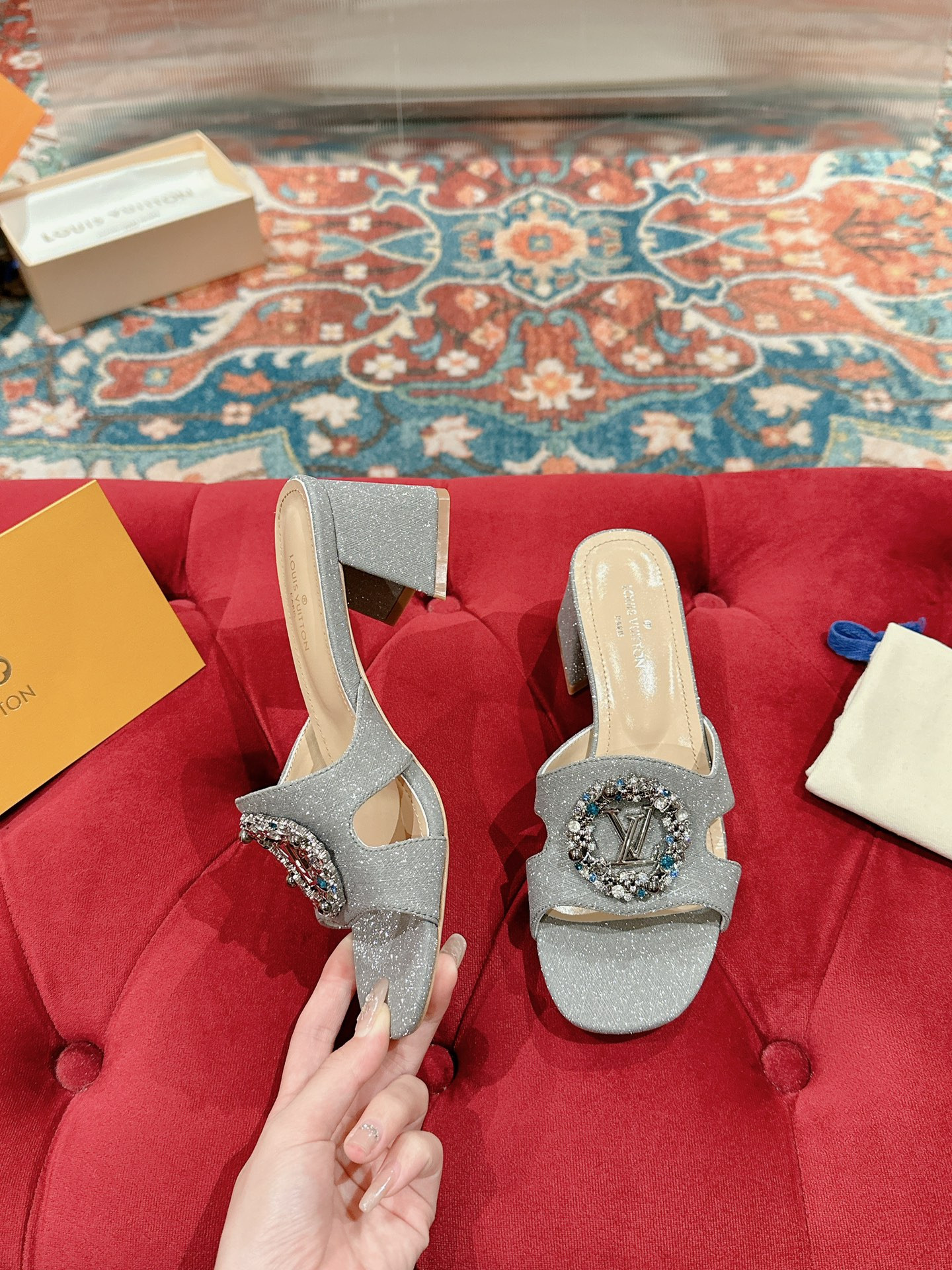 UA LV Heeled Mule