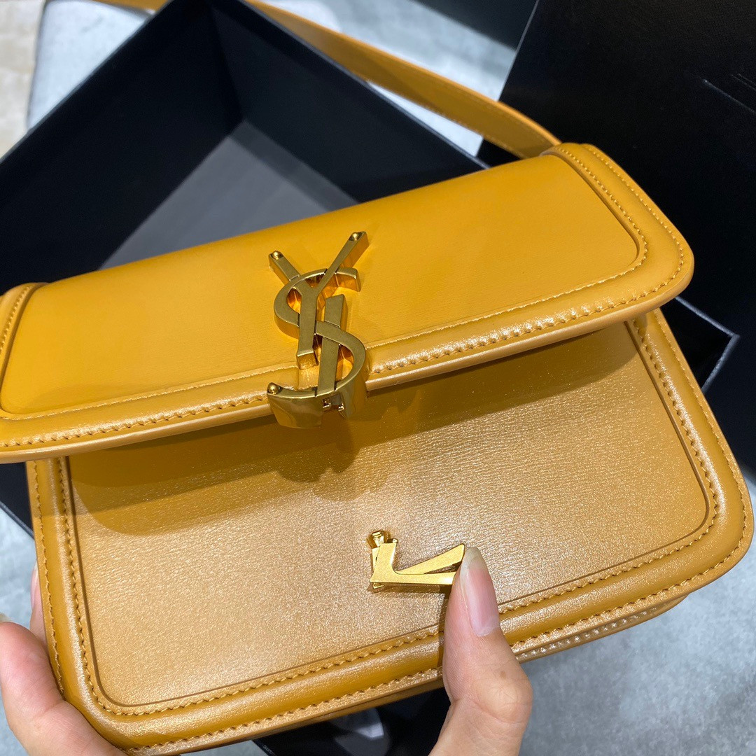 Sa**t Lau*nt y*l solferino box bag 19cm