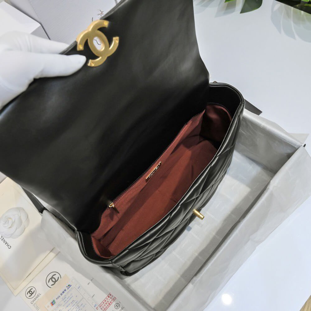 Ch*el 19 maxi handbag